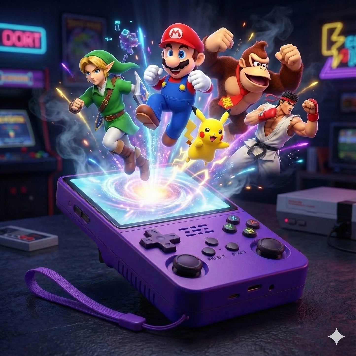 R36S - Console de jeu rétro portable